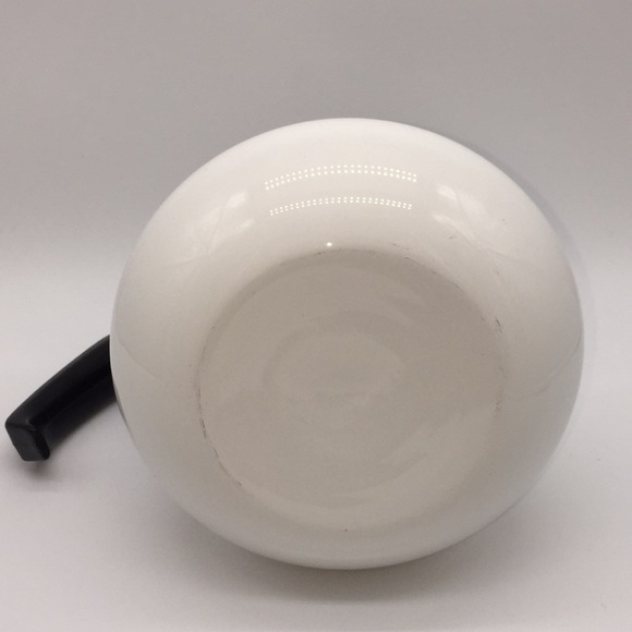 Vintage Corning Ware Blue Cornflower 6 Cup Teapot White with Lid - Picture 5 of 12